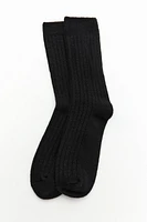 RIBBED SOCKS