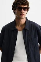 CHEMISE JACQUARD COTON - LYOCELL