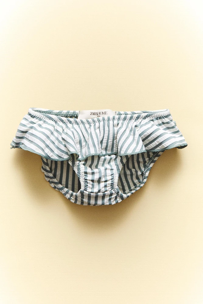 CHILDREN’S STRIPED BEACH BIKINI BOTTOMS
