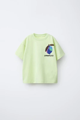 T-SHIRT À IMPRIMÉ CITRON