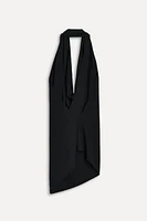DRAPED HALTER TOP 50TH ANNIVERSARY