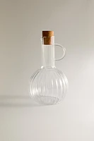 ENSEMBLE HUILIER BOROSILICATE BOIS