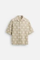 CHEMISE JACQUARD TEXTURÉ