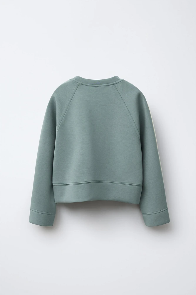 MODAL TEXT SWEATSHIRT