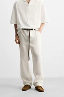 PANTALON DE COSTUME 100 % LIN