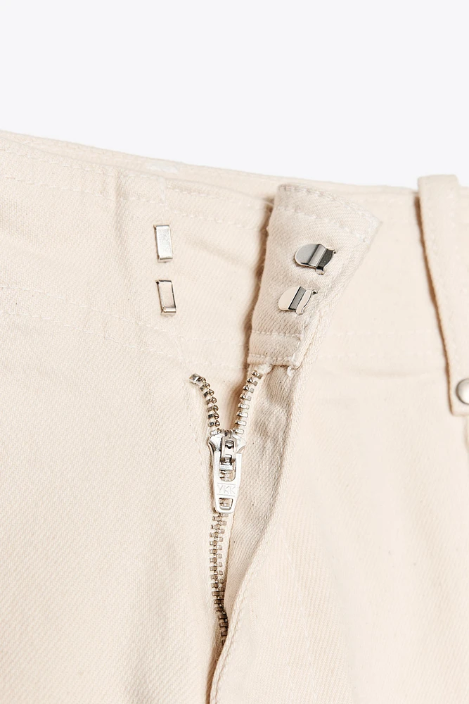 ZW COLLECTION HIGH WAIST WIDE LEG JEANS