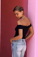 POLYAMIDE BANDEAU BODYSUIT