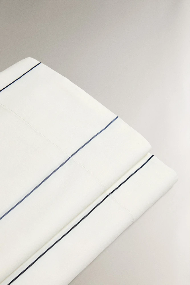 DRAP DE DESSUS RAYURES