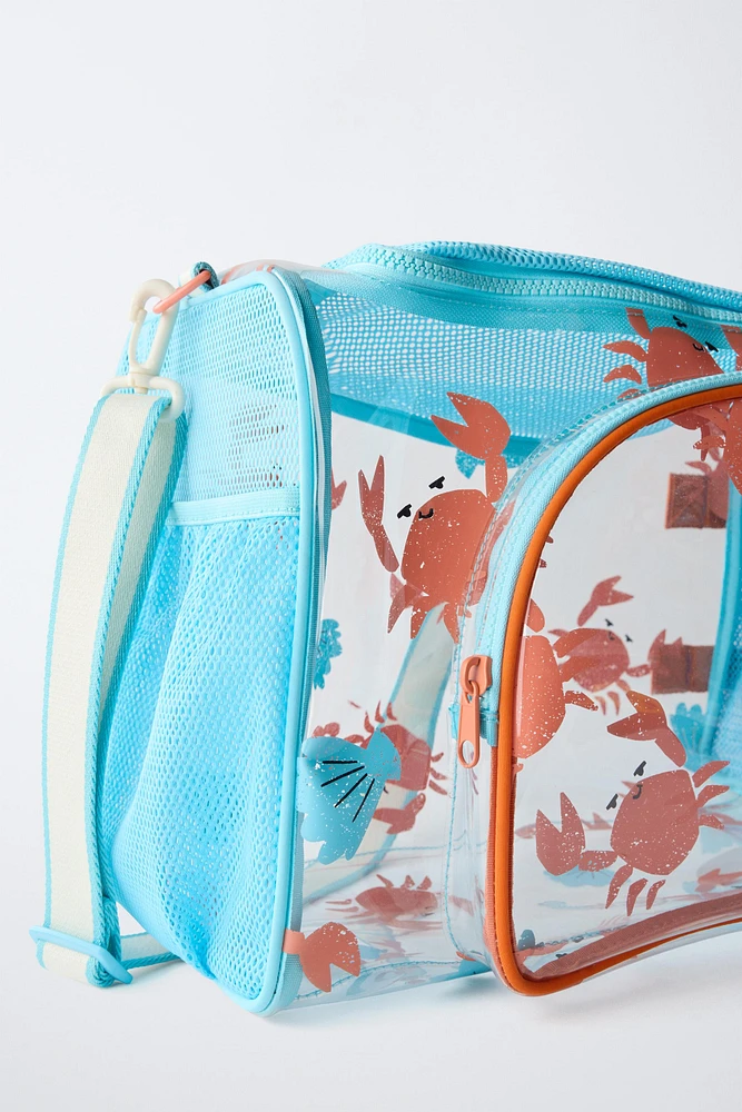 CRAB VINYL BOWLING BAG