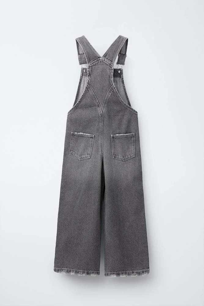 LONG DENIM OVERALLS