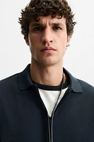 QUARTER ZIP POLO