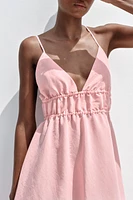 FLOWY MIDI DRESS