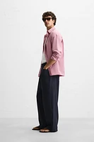 WASHED COTTON SHIRT