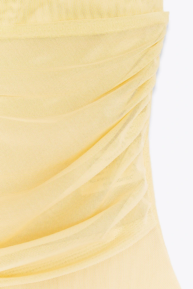 BODY DRAPÉ EN TULLE
