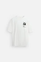 TEXTURE PRINT T-SHIRT