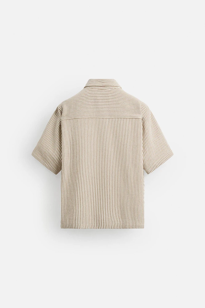 TEXTURED POLO SHIRT