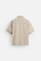 TEXTURED POLO SHIRT