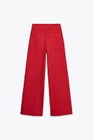 ZW COLLECTION HIGH WAIST WIDE LEG JEANS