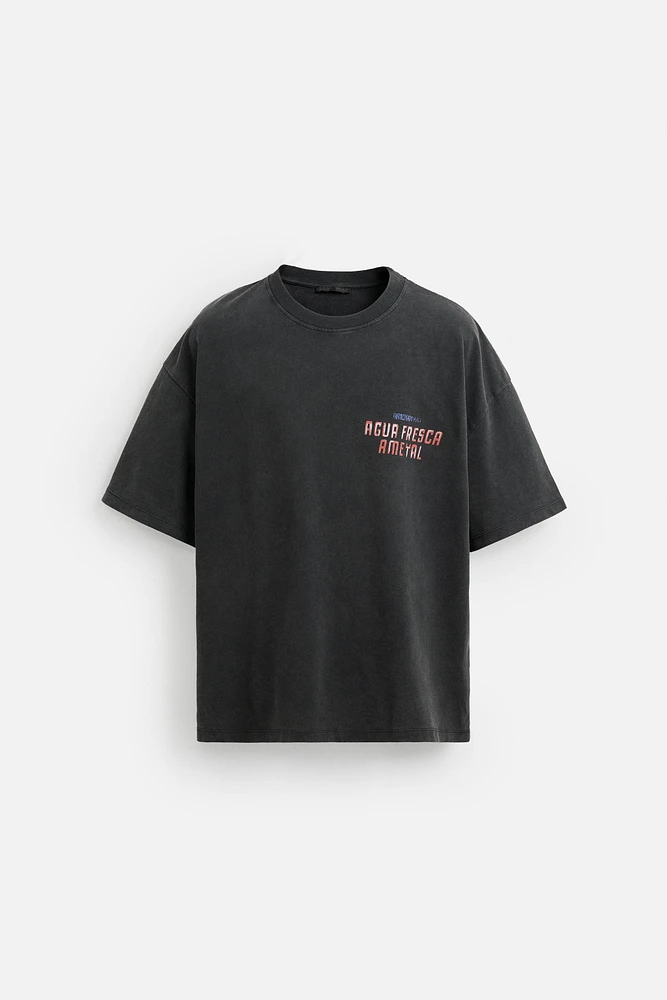 SWEAT DÉLAVÉ IMPRIMÉS