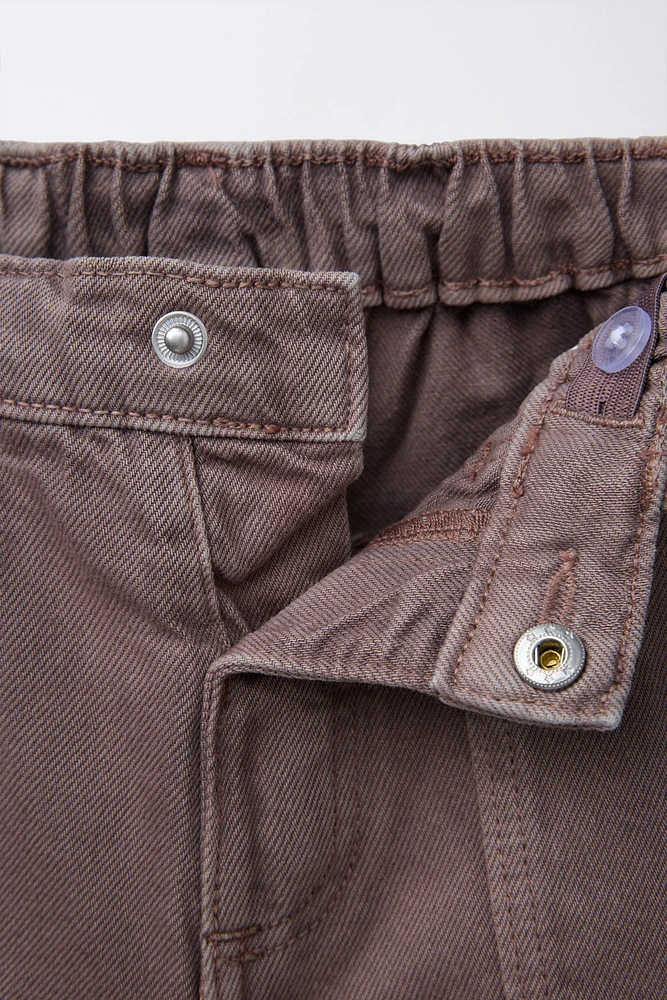 WORKER TWILL BERMUDA SHORTS
