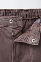 WORKER TWILL BERMUDA SHORTS