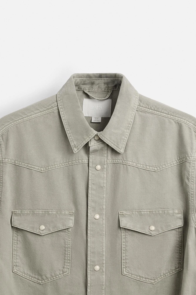DENIM WESTERN SHIRT