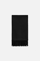 FRINGED SCARF