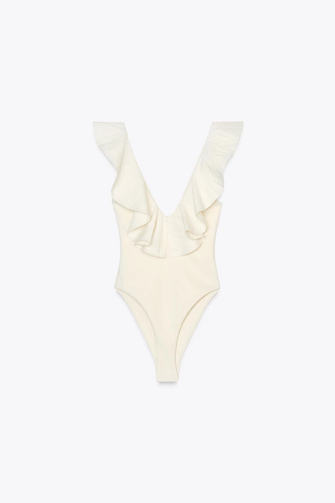 BODY BIMATIÈRE À VOLANTS