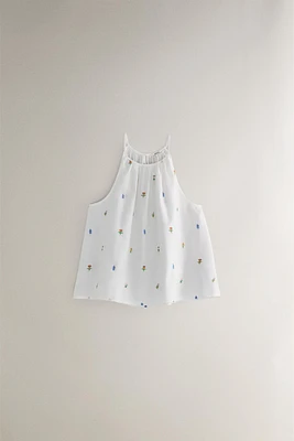 TOP COTON MINIFLEUR