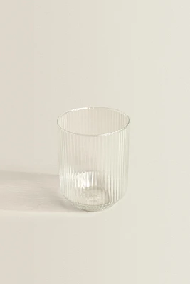 VERRE EN BOROSILICATE LIGNES EN RELIEF