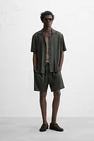 CHEMISE JACQUARD RAYURES