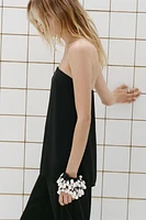 SATIN EFFECT TUBE TOP