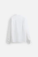 CHEMISE POLO LIN ET COTON