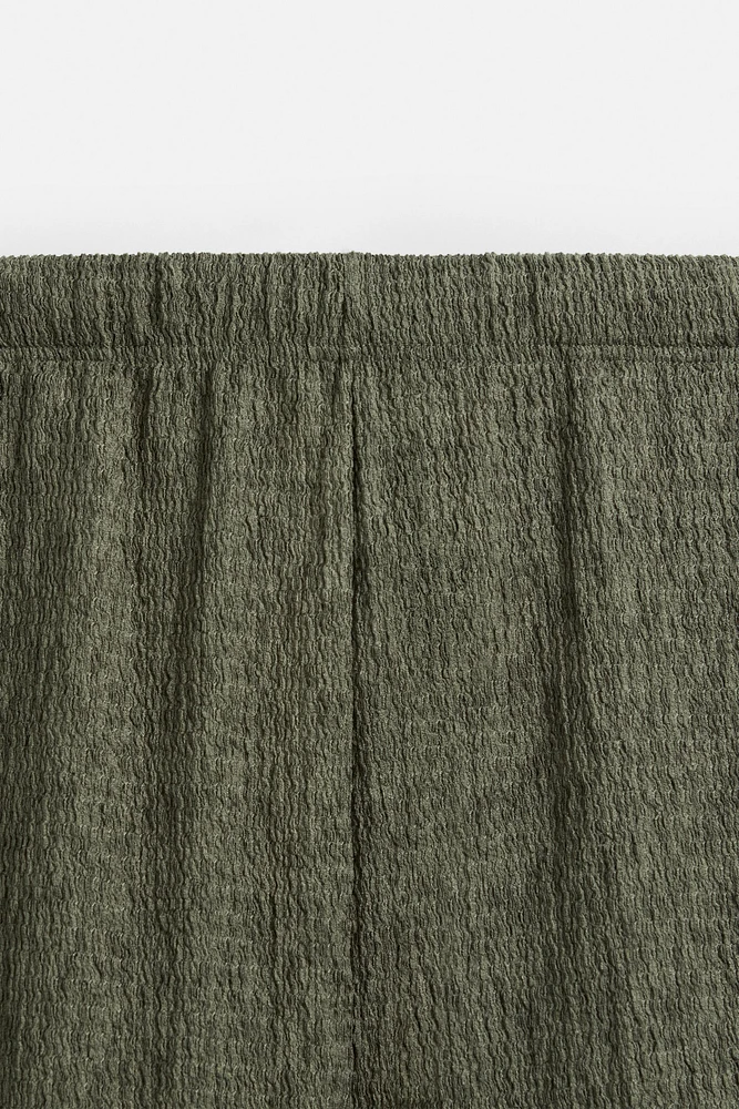 PANTALON STRUCTURÉ À TEXTURE