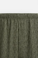 PANTALON STRUCTURÉ À TEXTURE