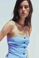 TOP GILET BUSTIER