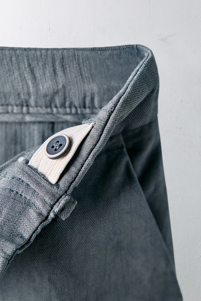 ANS/ PANTALON COTON LIN LIMITED EDITION