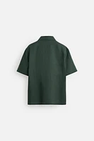 100% LINEN POLO SHIRT
