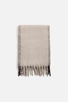 FRINGED SCARF