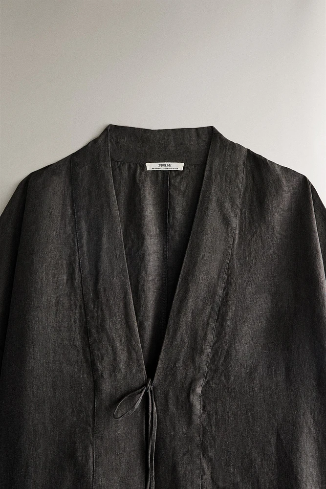 LINEN KIMONO