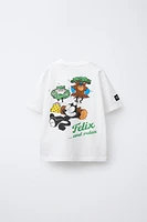 T-SHIRT IMPRIMÉ FÉLIX THE CAT © DREAMWORKS ANIMATION