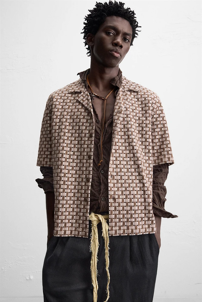 CHEMISE STRUCTURÉE