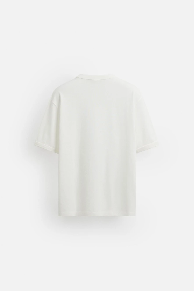 T-SHIRT INSCRIPTION RIB