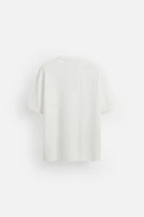 T-SHIRT INSCRIPTION RIB