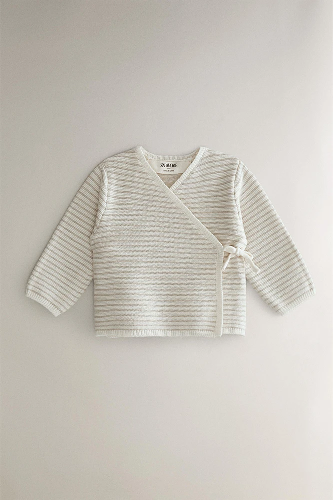 VESTE ENFANT COTON ET SOIE