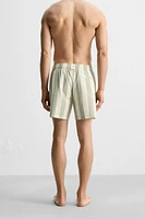 MAILLOT DE BAIN CLASSIQUE À RAYURES