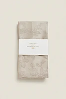 FLORAL JACQUARD NAPKINS (PACK OF 2)