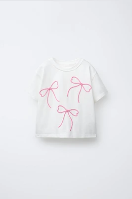 T-SHIRT NŒUDS LACETS