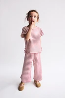 STRIPED PIQUÉ SHIRT
