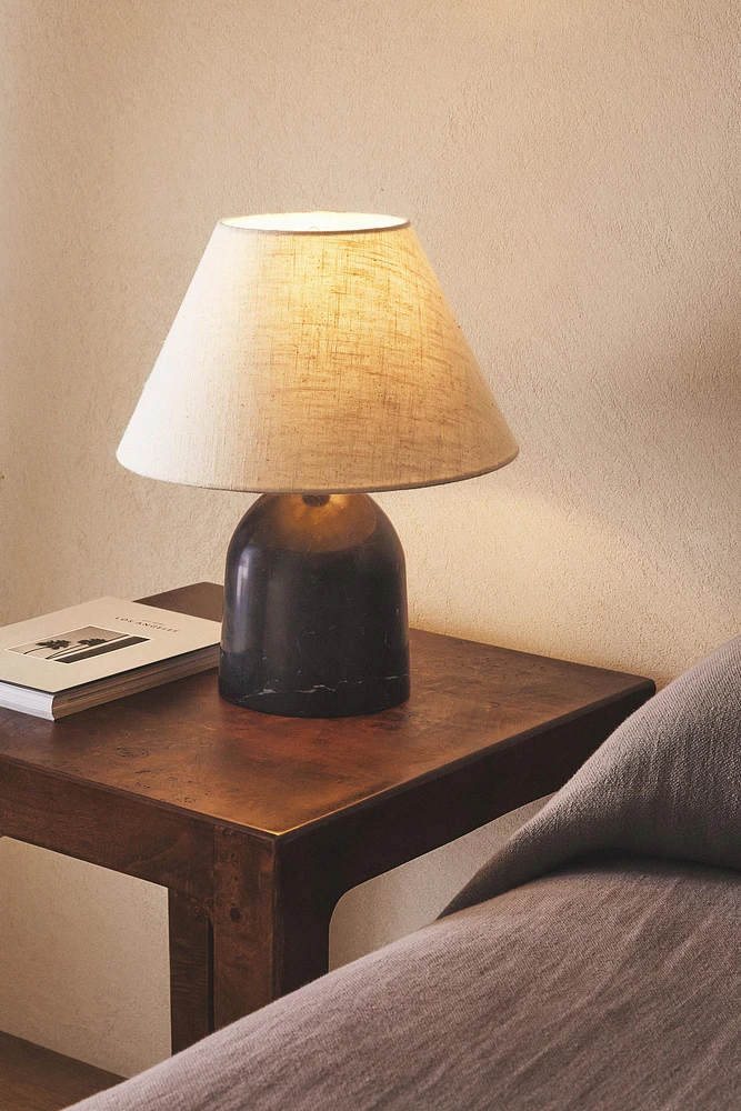 LAMPE DE TABLE MARBRE